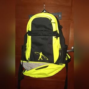 NIKE Swingman Black and Neon Yellow Backpack